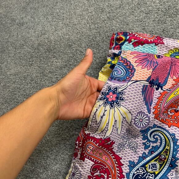 Peter Millar Swim Short Mens 2XL Tropical Paisley Beach Brief Lined Trunks *READ - Picture 2 of 11